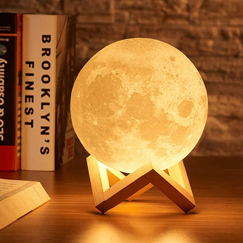 Estrela do Sono – Luminária Lua e Galáxia para Encantar Quartos