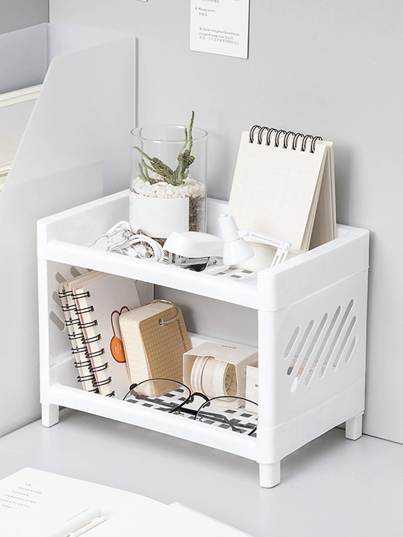 DeskBox Duo – Organizador Duplo para Escrivaninha e Escritório