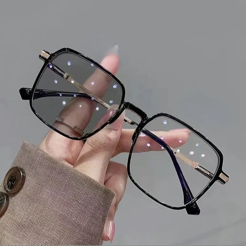 Photochromic Óculos Anti Radiação Metal