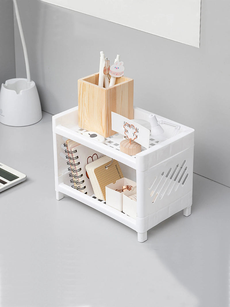 DeskBox Duo – Organizador Duplo para Escrivaninha e Escritório