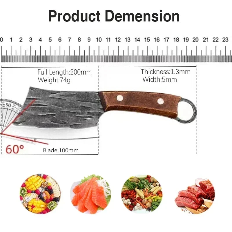 BladeMaster Forged – Faca Artesanal de Desossa & Corte