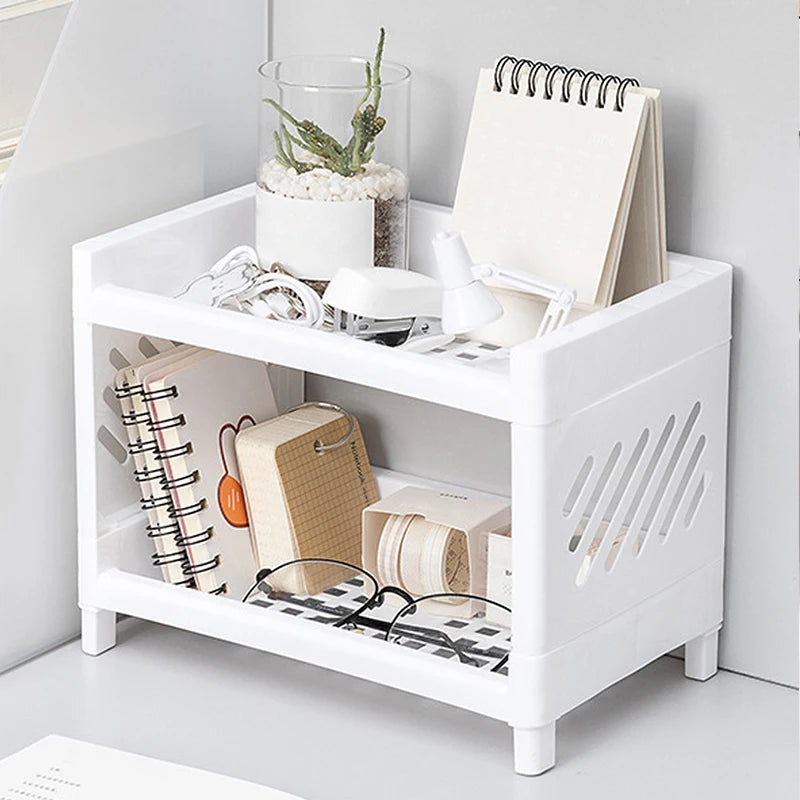 DeskBox Duo – Organizador Duplo para Escrivaninha e Escritório